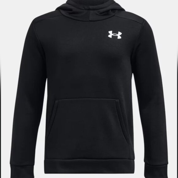 Under Armour Other - NWT Boys Youth Extra Small Under Armour Fleece Graphic Pullover Hoodie